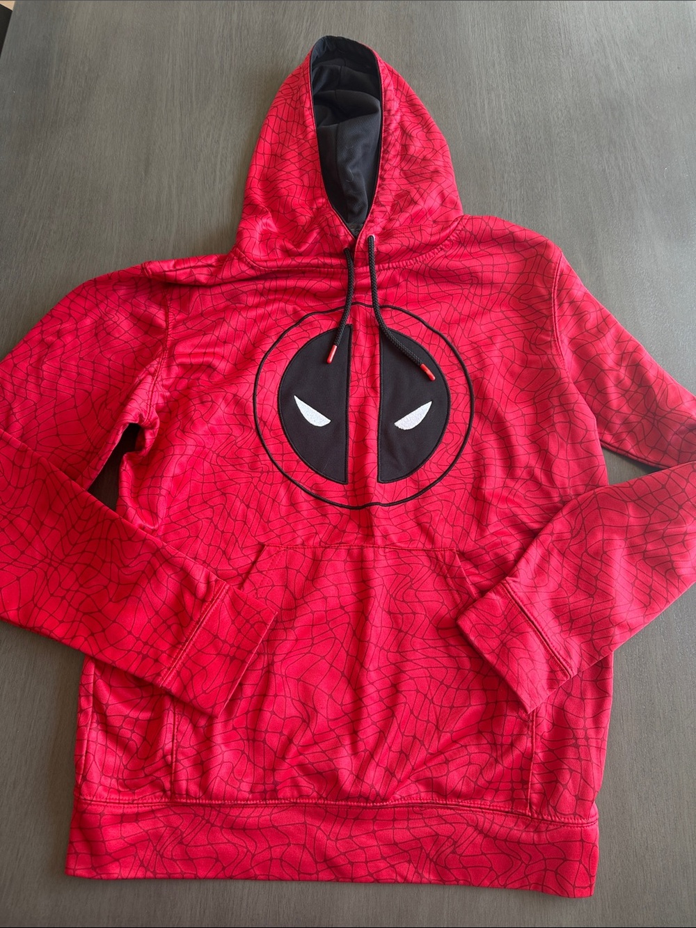 Marvel Red Deadpool Pullover Hoodie